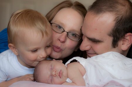 beautiful family, pure joy